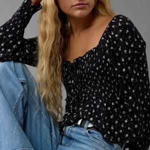 AE long sleeve Blouse size Medium